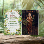 Reptile Kids Boy Geburtstagsparty Foto Einladung<br><div class="desc">Reptile Kids Boy Geburtstagsparty Foto Einladung</div>