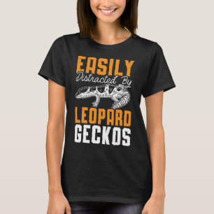 Reptile Leopard Gecko Lizard Herpetology Päpste 8 T-Shirt