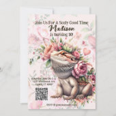 Reptile Lizard Birthday Einladung (Vorderseite)