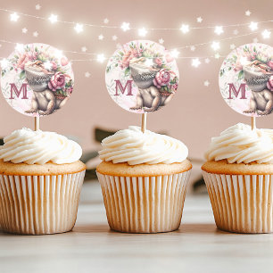 Reptile Lizard Birthday Runder Aufkleber