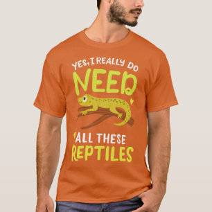 Reptile Lizard Herpetologin 1 T-Shirt