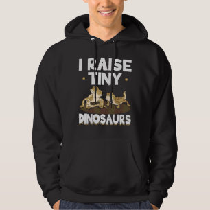 Reptile Lizard Tiny Dinosaur Bartded Dragon Hoodie