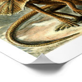 Reptile Lizards von Ernst Haeckel Poster (Ecke)