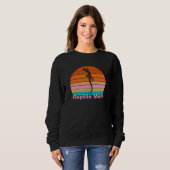 Reptile Mama Lizard Iguana Barteter Dragon Retro S Sweatshirt (Vorne ganz)