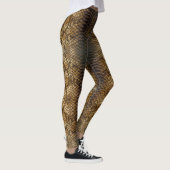 Reptile Skin Design auf Leggings (Rechts)
