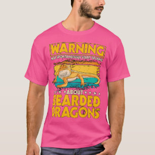 Reptile Zitat kann beginnen, über bartete Drag zu  T-Shirt