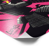 Reptiles and samurai art print fotodruck (Ecke)