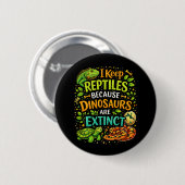 Reptiles Rule Button (Vorne & Hinten)