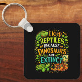 Reptiles Rule Schlüsselanhänger (Vorderseite)