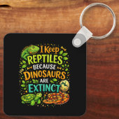 Reptiles Rule Schlüsselanhänger (Rückseite)
