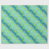 Reptilhaut Schlangenmuster Geschenkpapier (Flach)