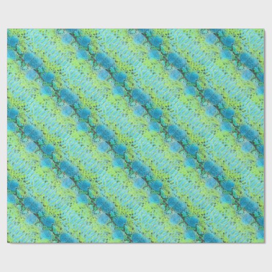 Reptilhaut Schlangenmuster Geschenkpapier (Flach)