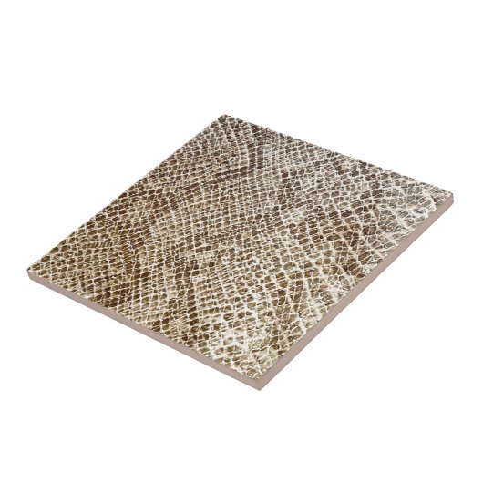 Reptilhautmuster Fliese (Seite)