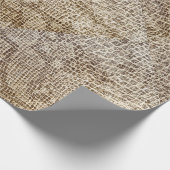 Reptilhautmuster Geschenkpapier (Ecke)