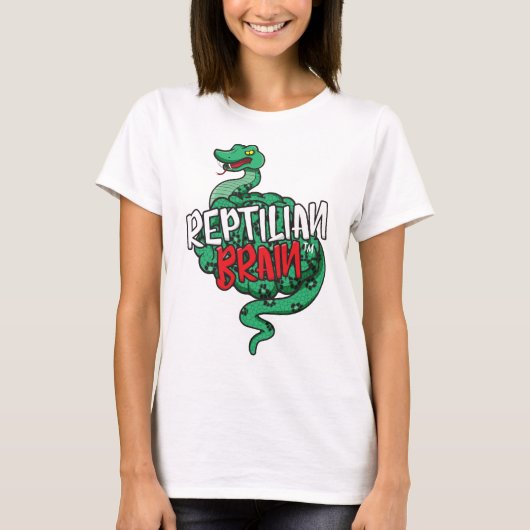 Reptilian Brain T-Shirt (Vorderseite)