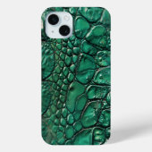 Reptilian Chic Emerald Design Case-Mate iPhone Hülle (Rückseite)