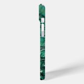 Reptilian Chic Emerald Design Case-Mate iPhone Hülle (Rückseite / Links)