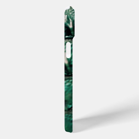 Reptilian Chic Emerald Design Case-Mate iPhone Hülle (Rückseite / Rechts)
