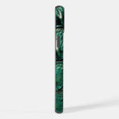 Reptilian Chic Emerald Design iPhone Hülle (Rechte Seite)