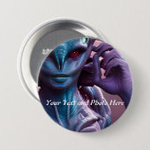 Reptilian Custom, Hinzufügen von Foto und Text Button (Vorne & Hinten)