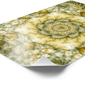 Reptilian - Fraktal Art Fotodruck (Ecke)