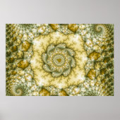 Reptilian - Fraktal Art Poster (Vorne)