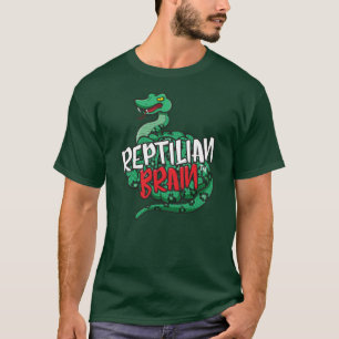 Reptilian-Gehirn-T-Shirt T-Shirt