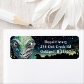 Reptilian Lizard Man Alien Extraterrestrial wird (Insitu)