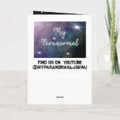 Reptilian Lizard Man Alien Extraterrestrial wird Karte (Rückseite)