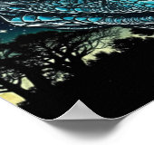 Reptilian Lizard Man Alien Extraterrestrial wird Poster (Ecke)