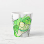 "Reptilian Recluse" Milchtasse (Vorderseite)