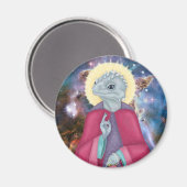 Reptilianer Magnet (Vorderseite/Rückseite)