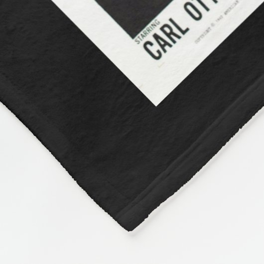 Reptilicus Monster-Filmdecke Fleecedecke (Ecke)