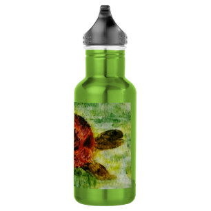 Reptilien Art Tortoise Edelstahlflasche