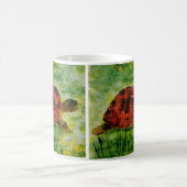 Reptilien Art Tortoise Kaffeetasse (Mittel)