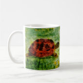 Reptilien Art Tortoise Kaffeetasse (Links)