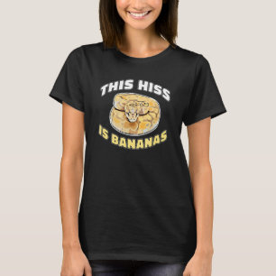 Reptilien Das hier ist Bananen-Ball-Python T-Shirt
