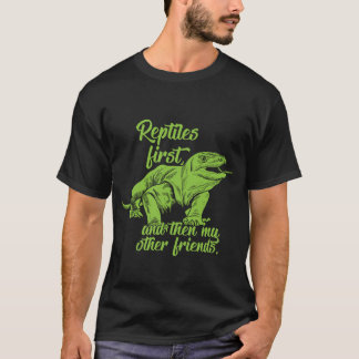 Reptilien Liebhaber T-Shirt