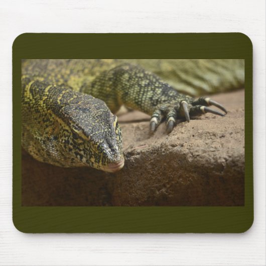 Reptilien-Nil-Monitor Lizard Mousepad (Vorne)