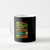 Reptilien regieren kaffeetasse (Vorderseite Links)