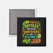 Reptilien regieren magnet (Vorderseite/Rückseite)