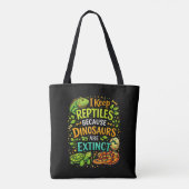 Reptilien regieren tasche (Rückseite)
