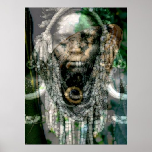 Reptilien-Schamane 5 Poster (Vorne)
