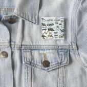 Reptilien, Schlangen und Eidechsen Button (Beispiel)