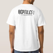REPTILIEN - stolz, kaltblütig zu sein T-Shirt (Rückseite)