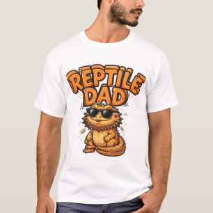 Reptilien-Vater Bartagamen-T-Shirt T-Shirt