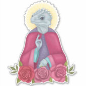 Reptilienaufkleber Aufkleber (Vorderseite)