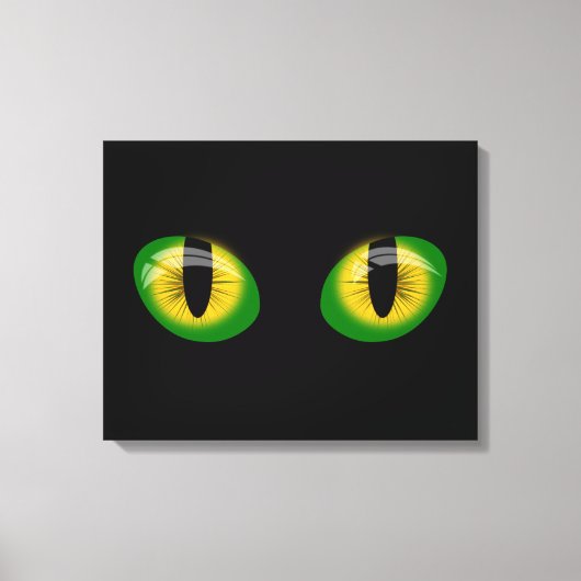 Reptilienaugen Leinwanddruck (Vorderseite)