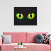 Reptilienaugen Leinwanddruck (Insitu (Wohnzimmer))