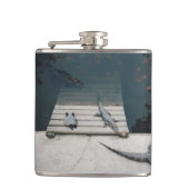 Reptiliengehäuse Flachmann (Vorderseite)